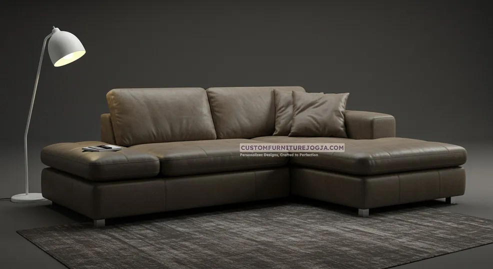 Jasa Pembuatan L Shape Sofa Jogja